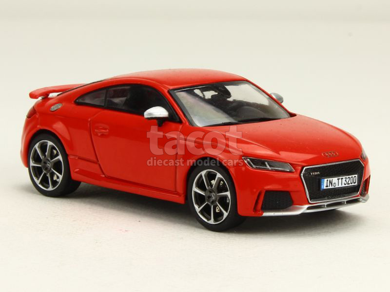 【税込?送料無料】 I-Scale 1/43 アウディ特注 TT RS クーペ Catalunya レッド S (FV) ミニカー