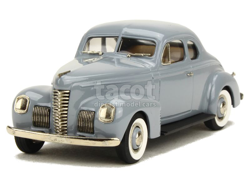 Nash - Ambassador Eight Coupé 1939 - Brooklin - 1/43 - Autos Miniatures