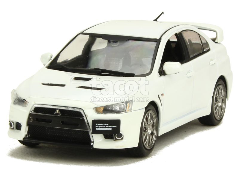 1/18 Mitsubishi Lancer Evolution X Gümüş Metalik Diecast, Sunstar 5821