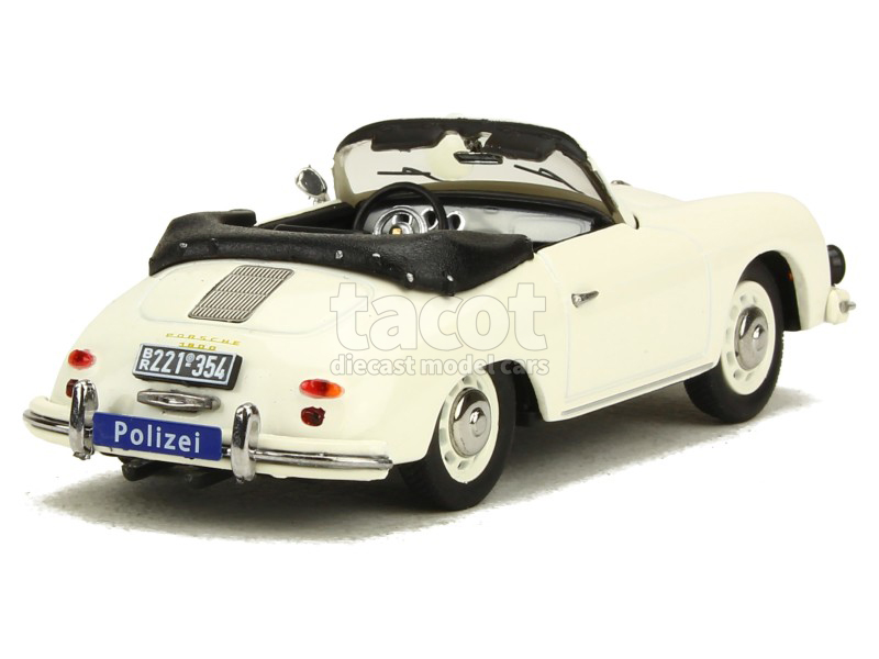 86709 Porsche 356A Cabriolet Police 1956
