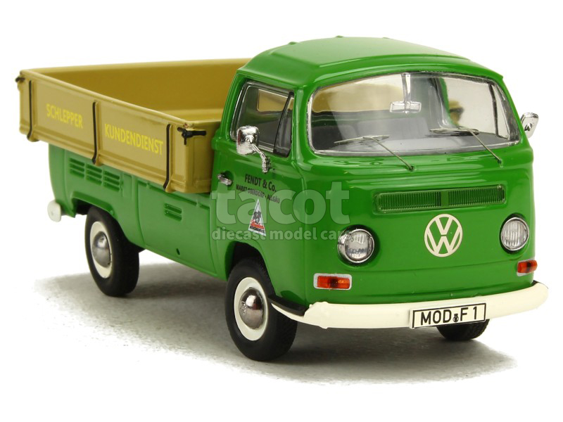 Volkswagen Combi T2 B Camper Van Bleu 1973 NOREV JET-CAR 1/43 841100