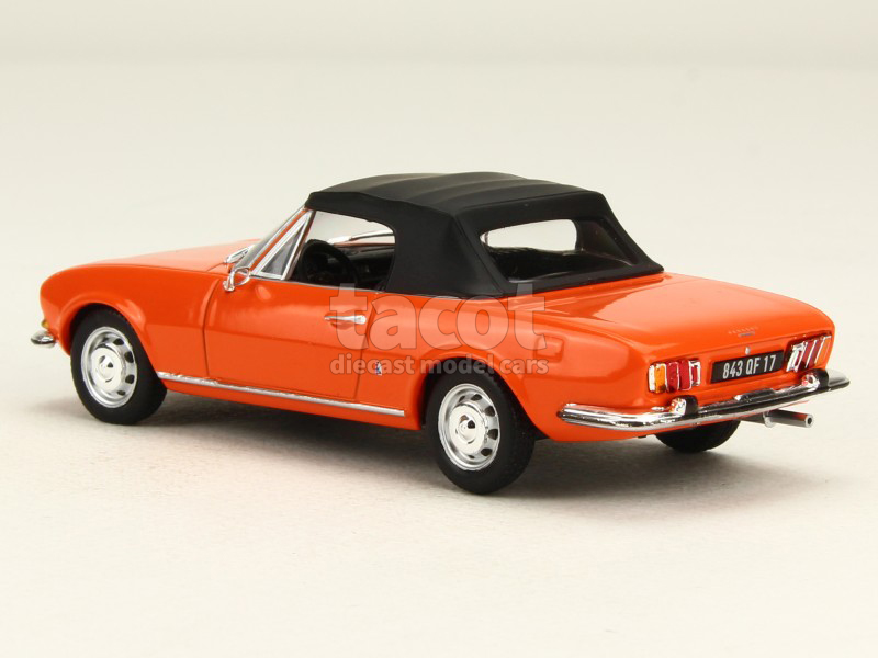 Minichamps 1/43 Peugeot 504 Cabriolet - Série Limitée Blanche 2640 Ex - Boîte D'origine