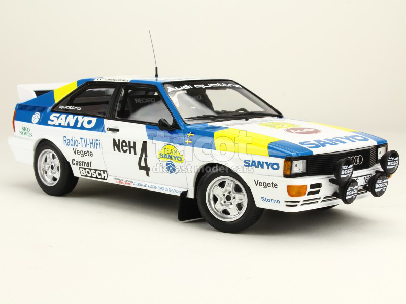 86773 Audi Quattro Swedish Rally 1982