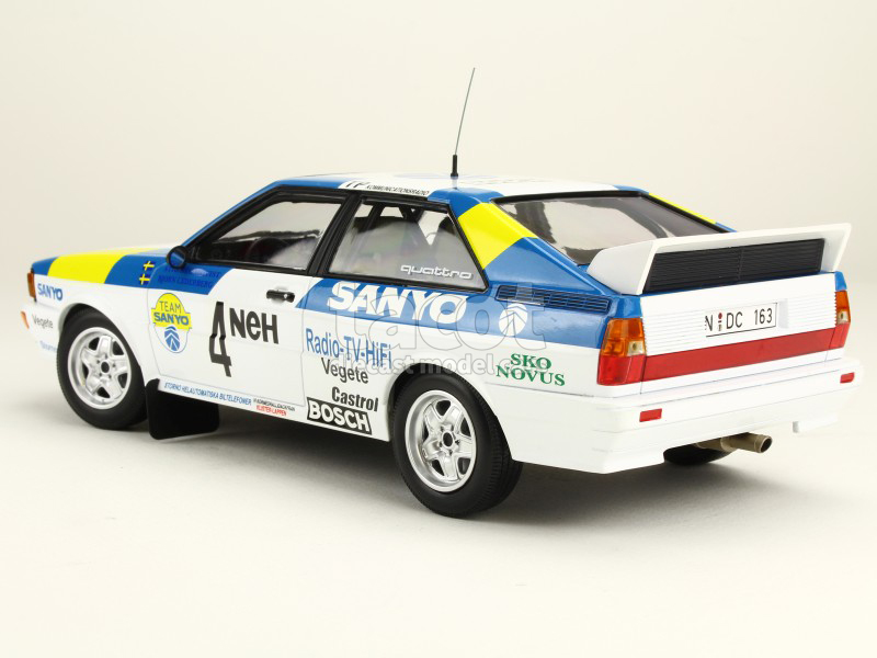 86773 Audi Quattro Swedish Rally 1982