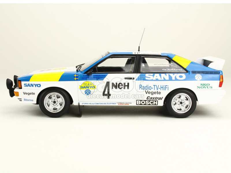 86773 Audi Quattro Swedish Rally 1982