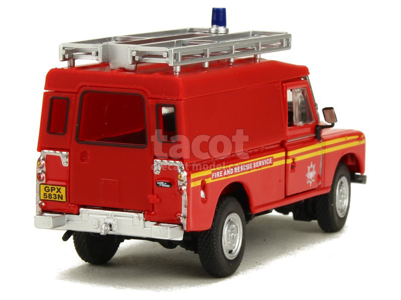 86796 Land Rover 109 Séries III Pick-Up Pompiers