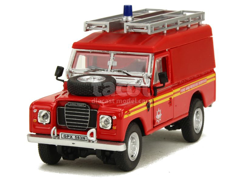 86796 Land Rover 109 Séries III Pick-Up Pompiers