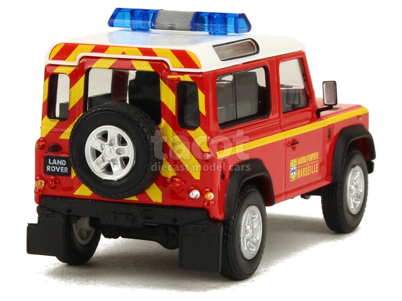 86856 Land Rover Defender Court Pompier