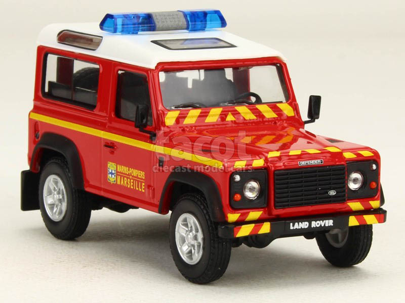 86856 Land Rover Defender Court Pompier