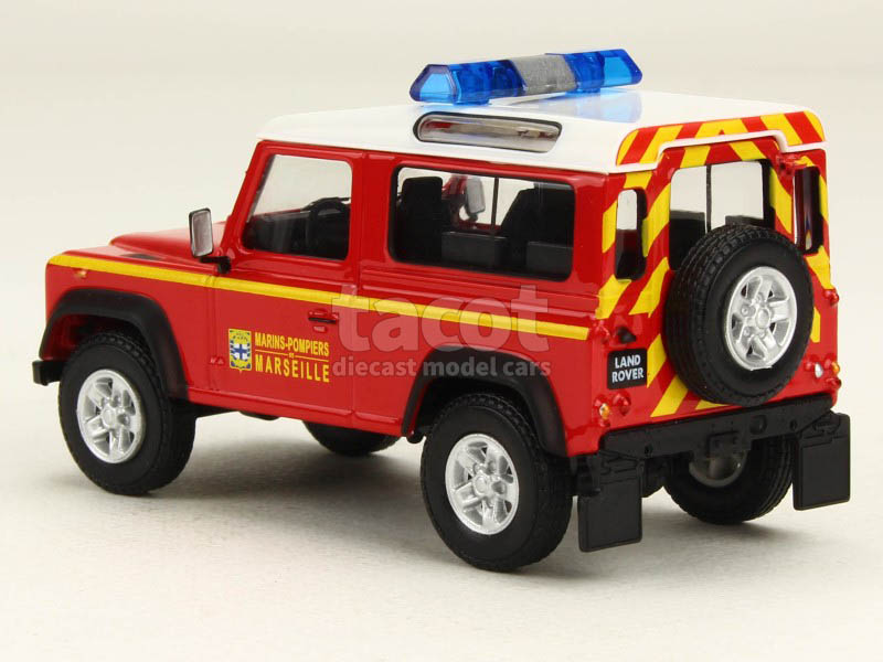 86856 Land Rover Defender Court Pompier