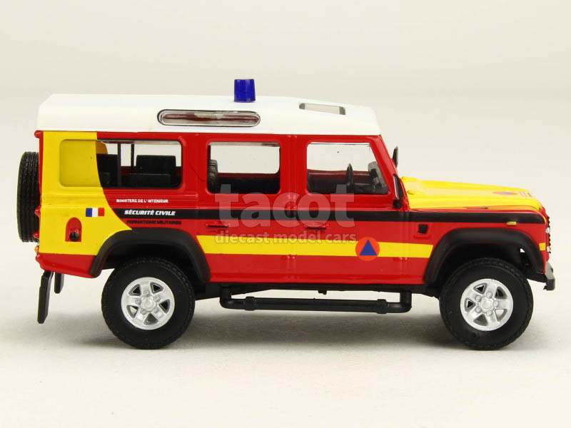 Land Rover Defender Long Pompier Cararama 1 43