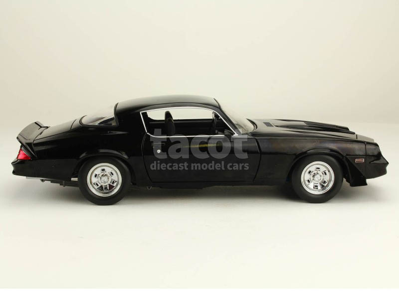 Modèle Réduit Chevrolet Camaro Rally Sport 1978 Bleu Et Noir échelle 1/18 GREENLIGHT - Neuf