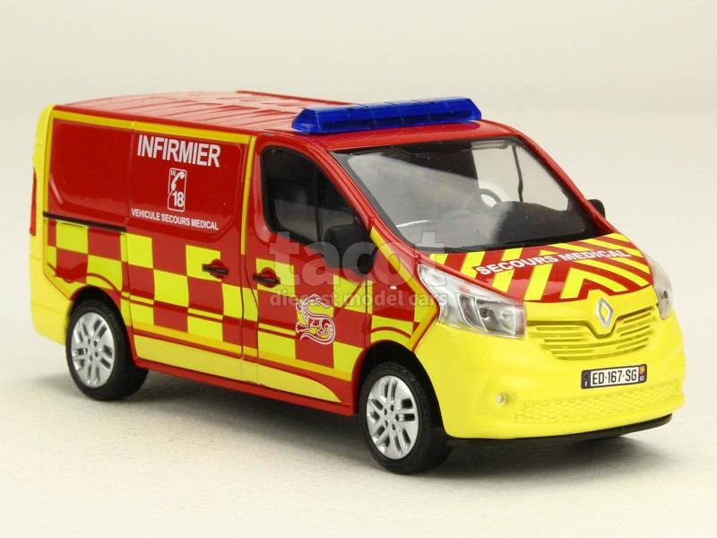 86929 Renault Trafic III Pompiers 2014