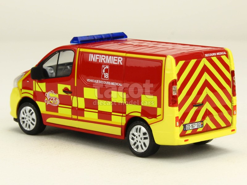 86929 Renault Trafic III Pompiers 2014