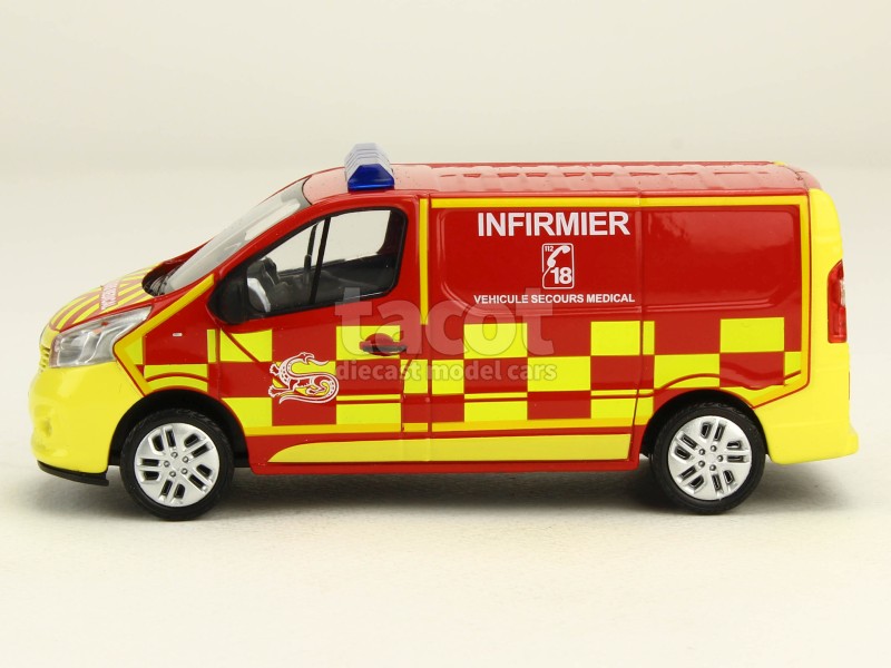 86929 Renault Trafic III Pompiers 2014