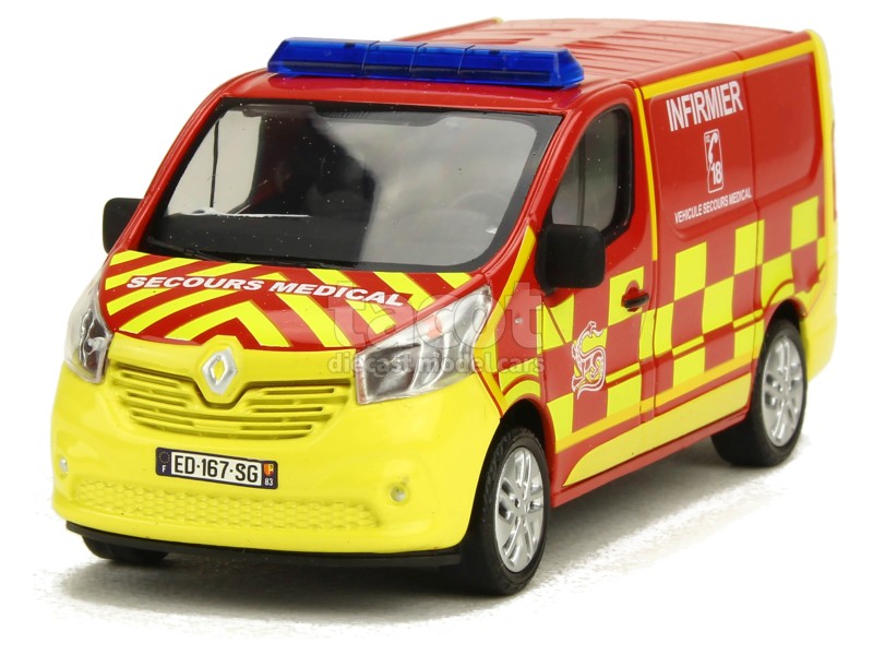 86929 Renault Trafic III Pompiers 2014