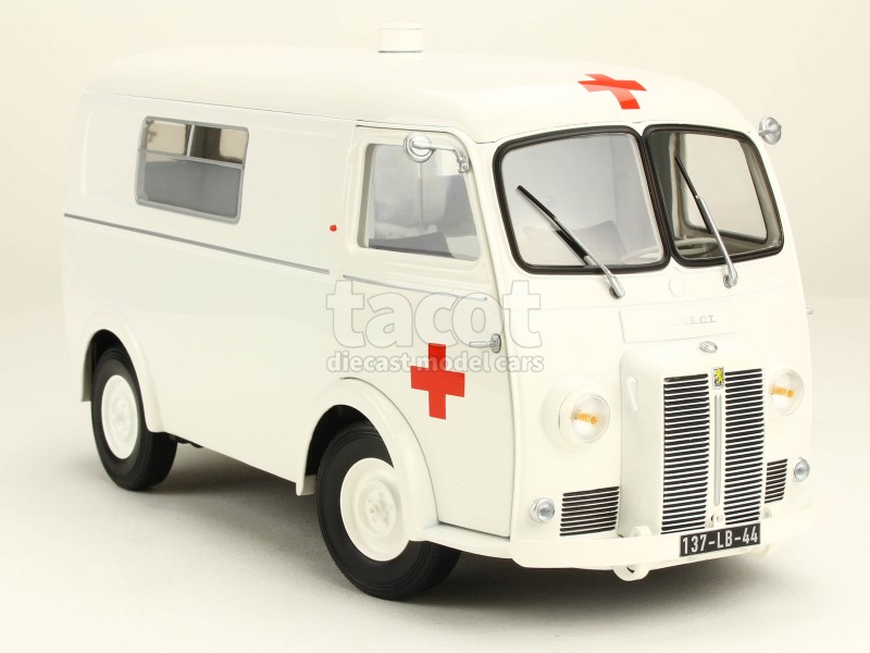 1/18 norev peugeot d4b 1963 ambulance neuf boite livraison gratuite 