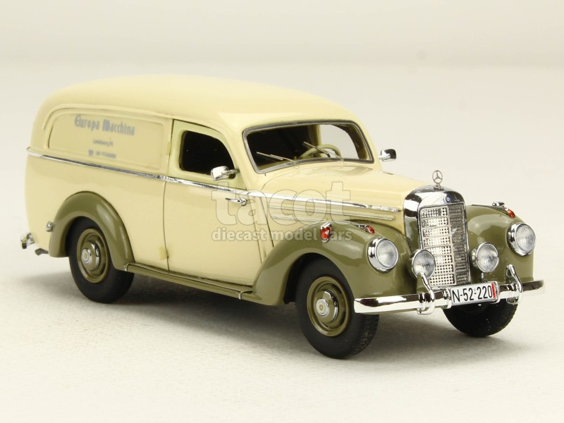 Mercedes 220 A W187 Cabriolet Wendler 1952 - Miniature Matrix 1/43 Bleue - Neuve