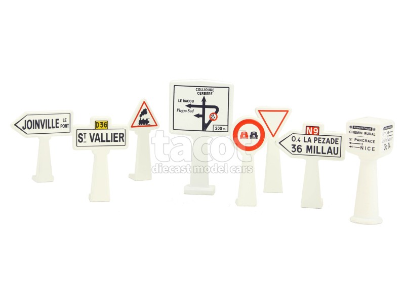 87257 Divers Set Panneaux Michelin