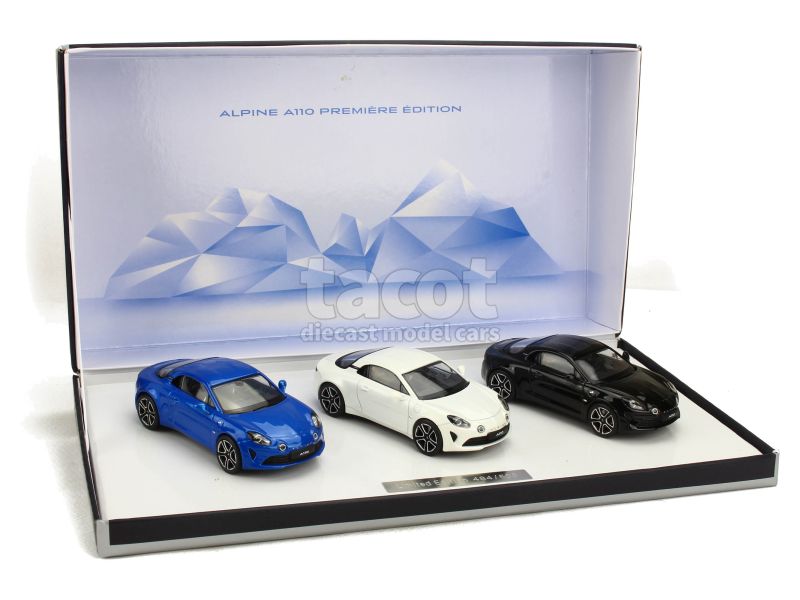 87393 Alpine A110 Première Edition Set 3 Cars 2017