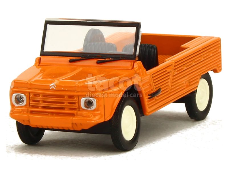 Miniature Citroën Méhari Norev Au 1/54 - Jaune, Métal, Boîte Collection, Idée Cadeau