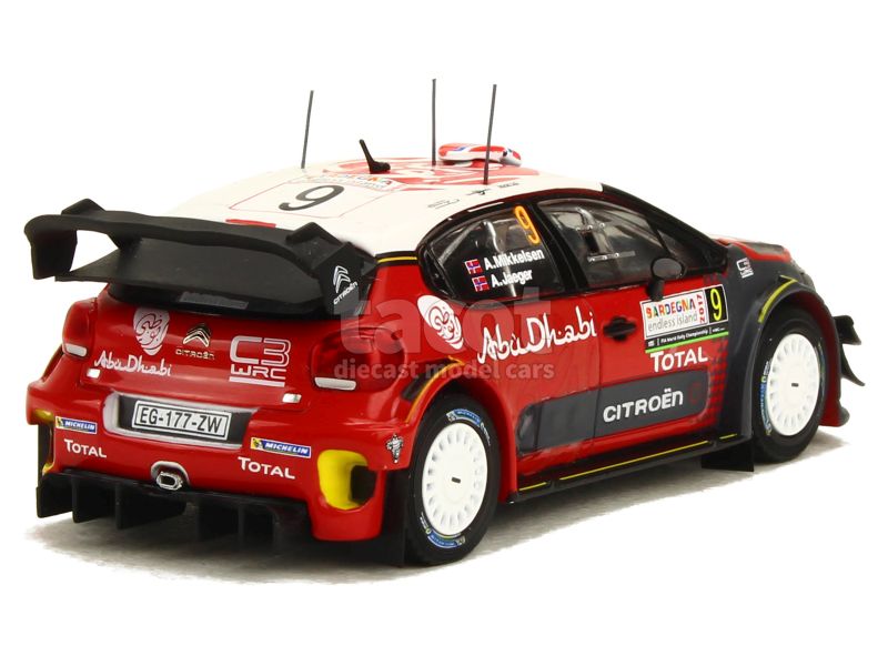 87449 Citro&euml;n C3 WRC Rally Sardaigne 2017