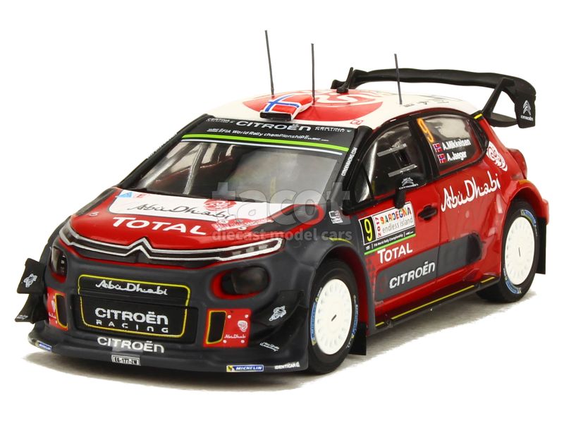 87449 Citro&euml;n C3 WRC Rally Sardaigne 2017