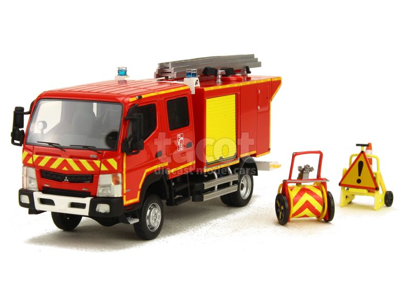 87561 Mitsubishi Fuso CCRL Canter Gallin Pompiers