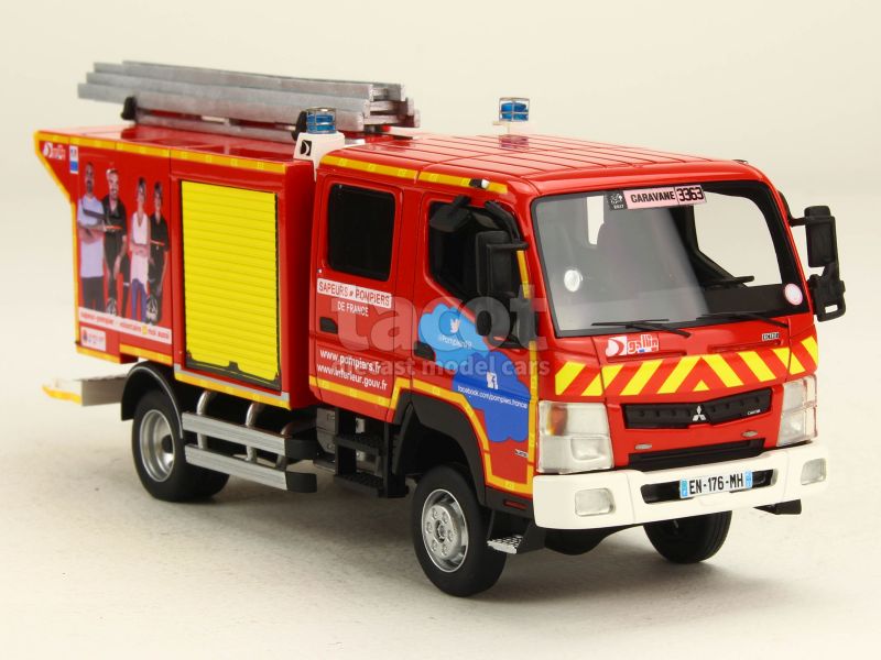 87562 Mitsubishi Fuso CCRL Canter Gallin Pompiers