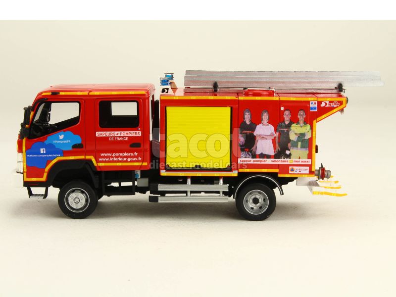 87562 Mitsubishi Fuso CCRL Canter Gallin Pompiers