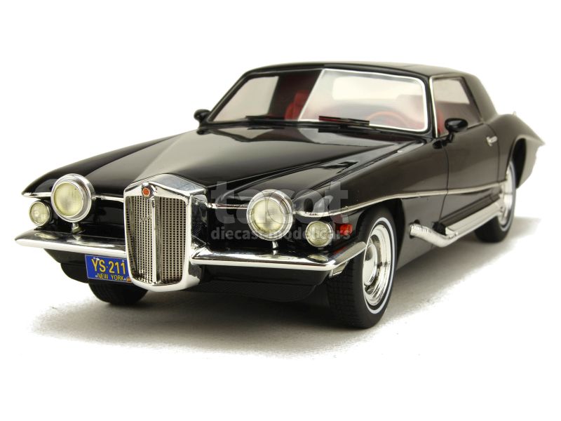 STUTZ BLACKHAWK COUPE 1971 Gris PREMIUM CLASSIXXS PRD035 1:43 de re