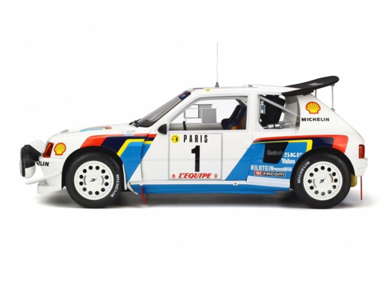 Peugeot 205 T16 Evo 2 (1986) : miniature exclusive