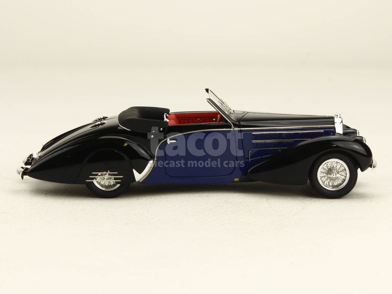 Kit Miniature Bugatti 57 Aravis Cabriolet 1939 VROOM 1/43 à Monter, Résine Non Peinte, France