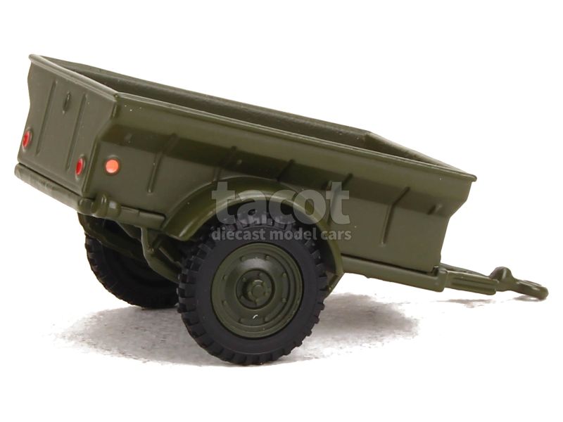 87673 Remorque 1/4 Ton USA Military 1944