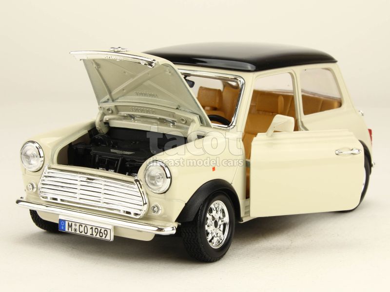 voiture miniature MINI COOPER 1/18 Burago dans sa boite
