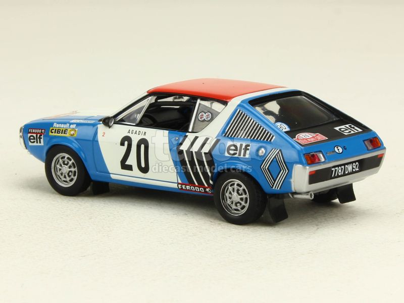 87754 Renault R17 Gordini Monte-Carlo 1975