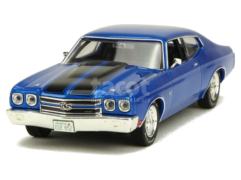 Modèle Réduit Chevrolet Chevelle SS 454 1970 échelle 1:43 – Marque IXO – Neuf, Collection Miniature
