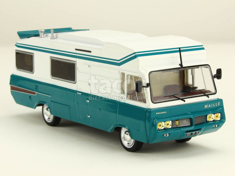 87822 Peugeot Maillet Eric 3 Camping Car 1977