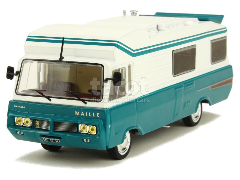 87822 Peugeot Maillet Eric 3 Camping Car 1977