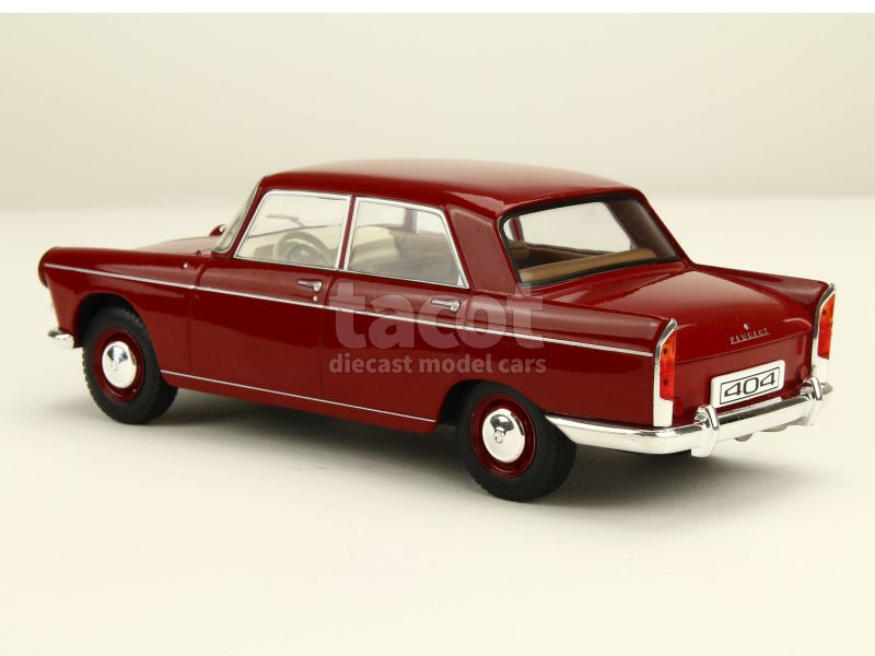 PEUGEOT 404 1962 VERTE 1/24 BOITE D'ORIGINE