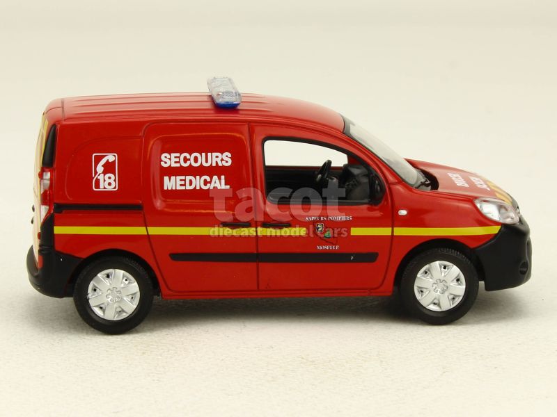 MINIATURE VOITURE AUTO 1:43 Norev Renault Kangoo Pompiers Secours Sante