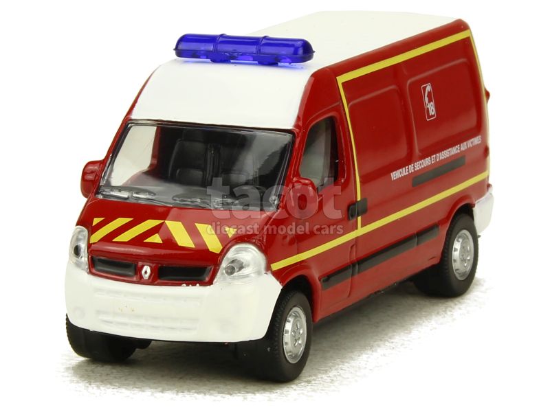 Miniature Renault master pompier vsav 59 1/43 norev - FR
