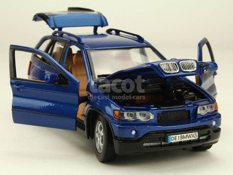 BMW - X5/ E53 2001 - Motor Max - 1/24 - Autos Miniatures Tacot