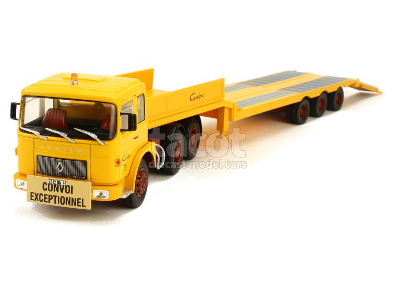 88141 Saviem SM 340 6X4 Semi Porte Engin 1975