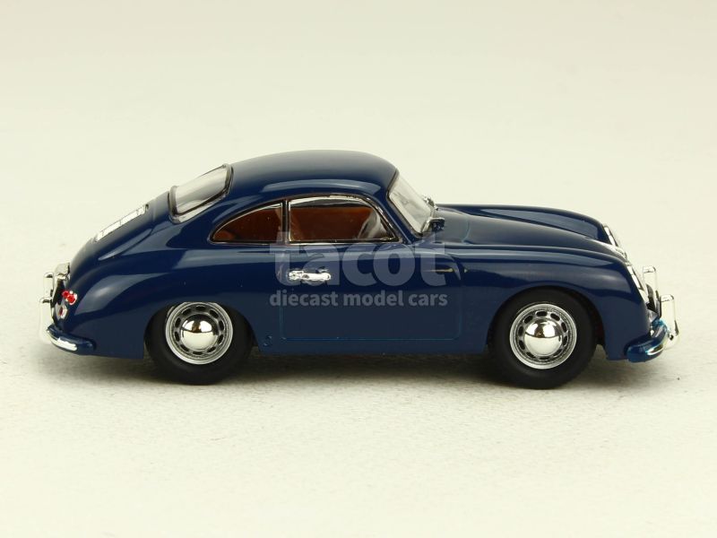 Miniature 1/43 Minichamps Porsche 356C Coupé 1963-1965 Bleu Foncé - Occasion