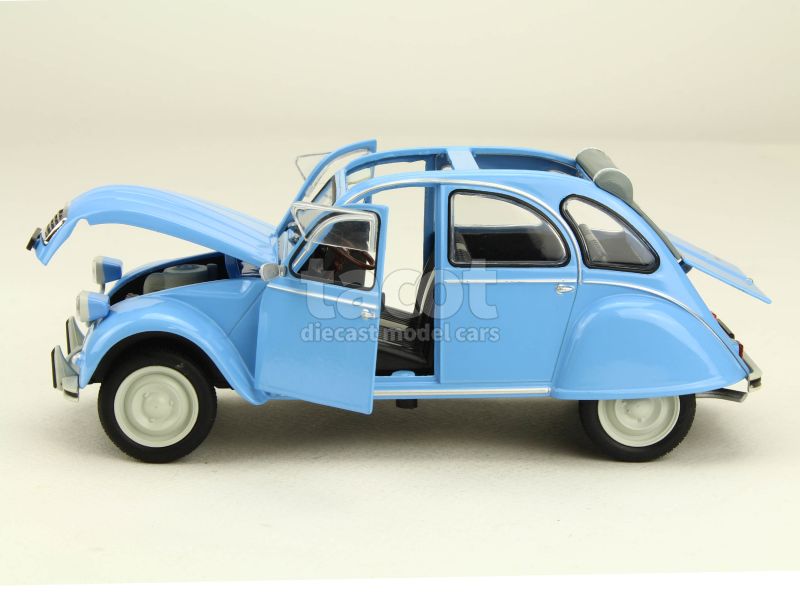 1/24 CITROEN 2CV bleu WELLY NEX MODELS sur socle EUR 18,50 - FR
