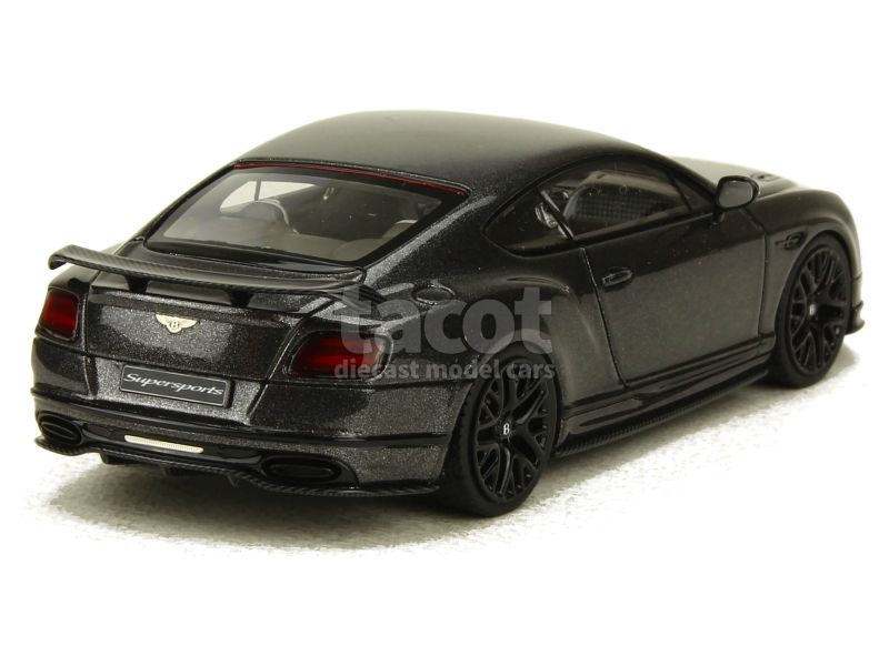 Miniature Voiture Looksmart 1/43 Bentley Continental Supersports 2017 - Violet Métallisé