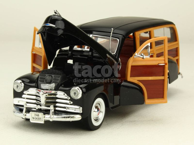 Chevrolet Fleetmaster Woody 1948 Welly 1 24 Autos Miniatures Tacot