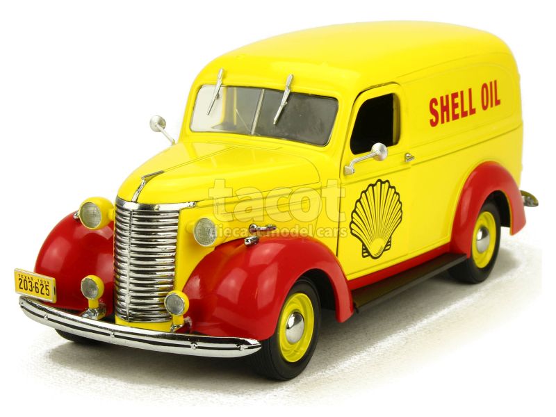 Chevrolet - Panel Truck 1939 - Greenlight - 1/24 - Autos