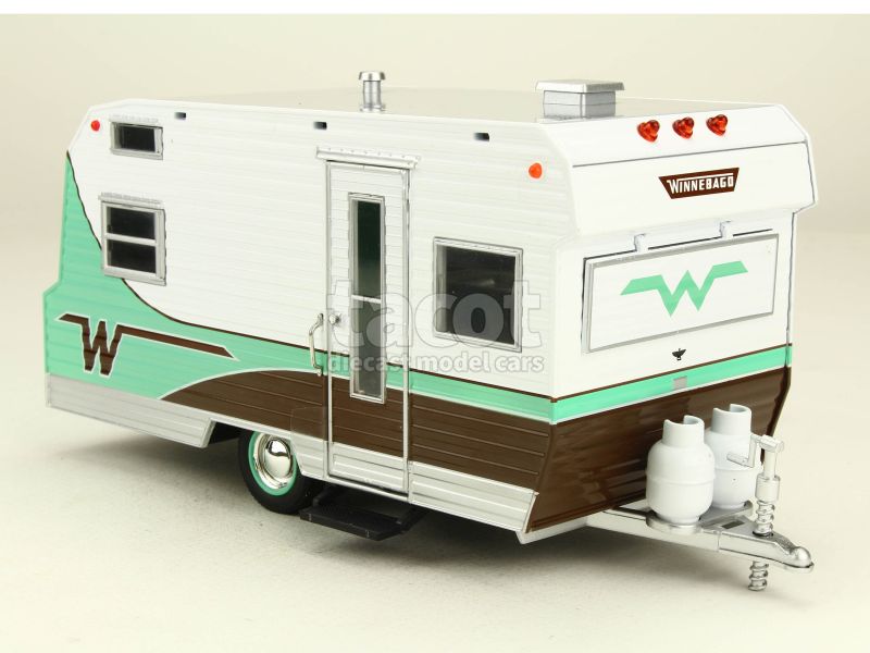 Miniature Greenlight – Caravane Tear Drop Trailer – Échelle 1/24 – Divers